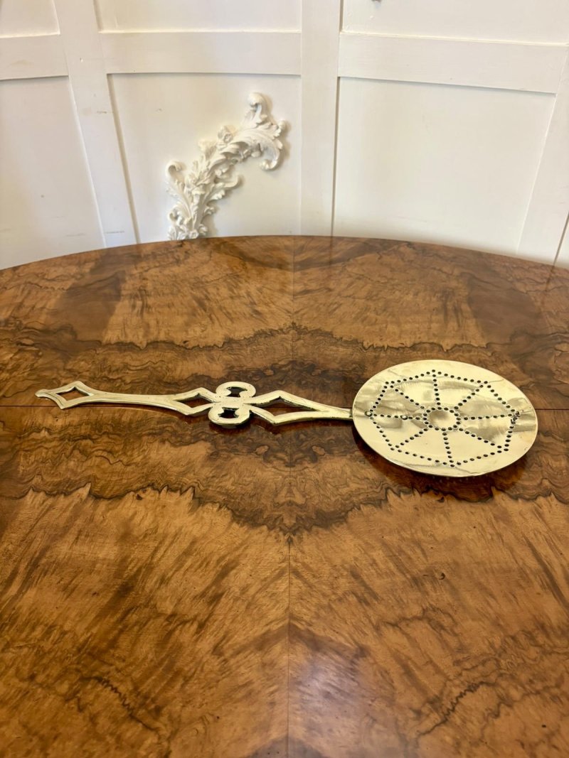 Antique Victorian Quality Brass Skimmer